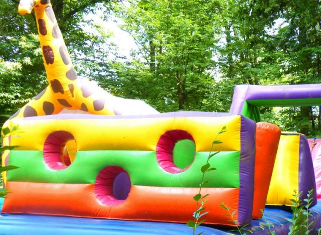  Juegos inflables en el parque 